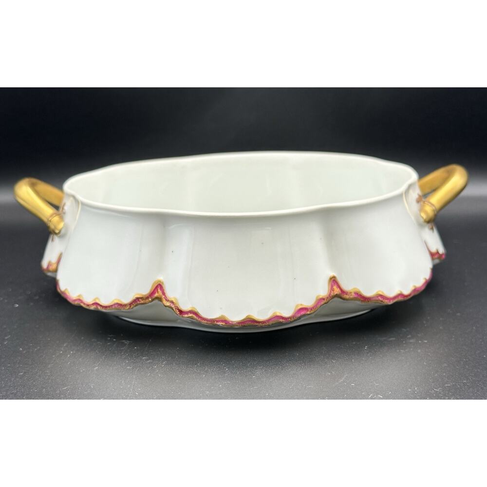 Haviland & Co Limoges Vegetable Dish Missouri Glass C.1900